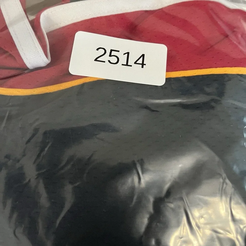 Jimmy Butler #22 Miami Heat Nike Jersey Men Large 48 Black Red Swingman NBA